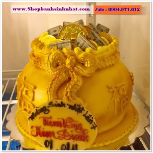 Bánh Sinh Nhật Hũ Vàng - VA12